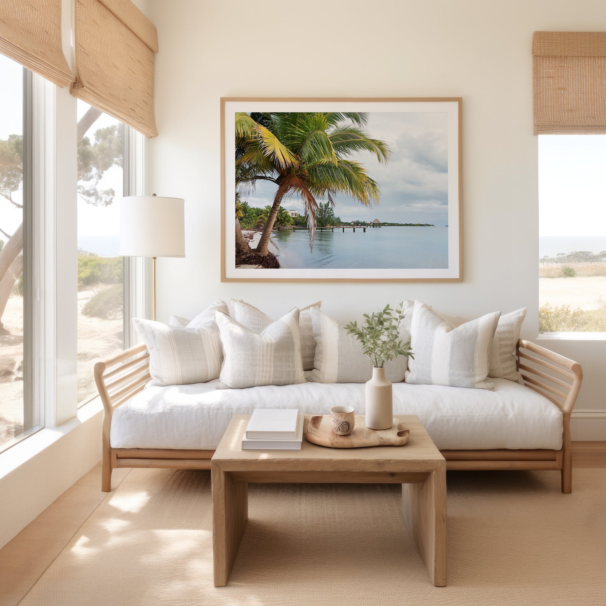 Belize Ocean Print | Belize Ocean Canvas | 17 Mile