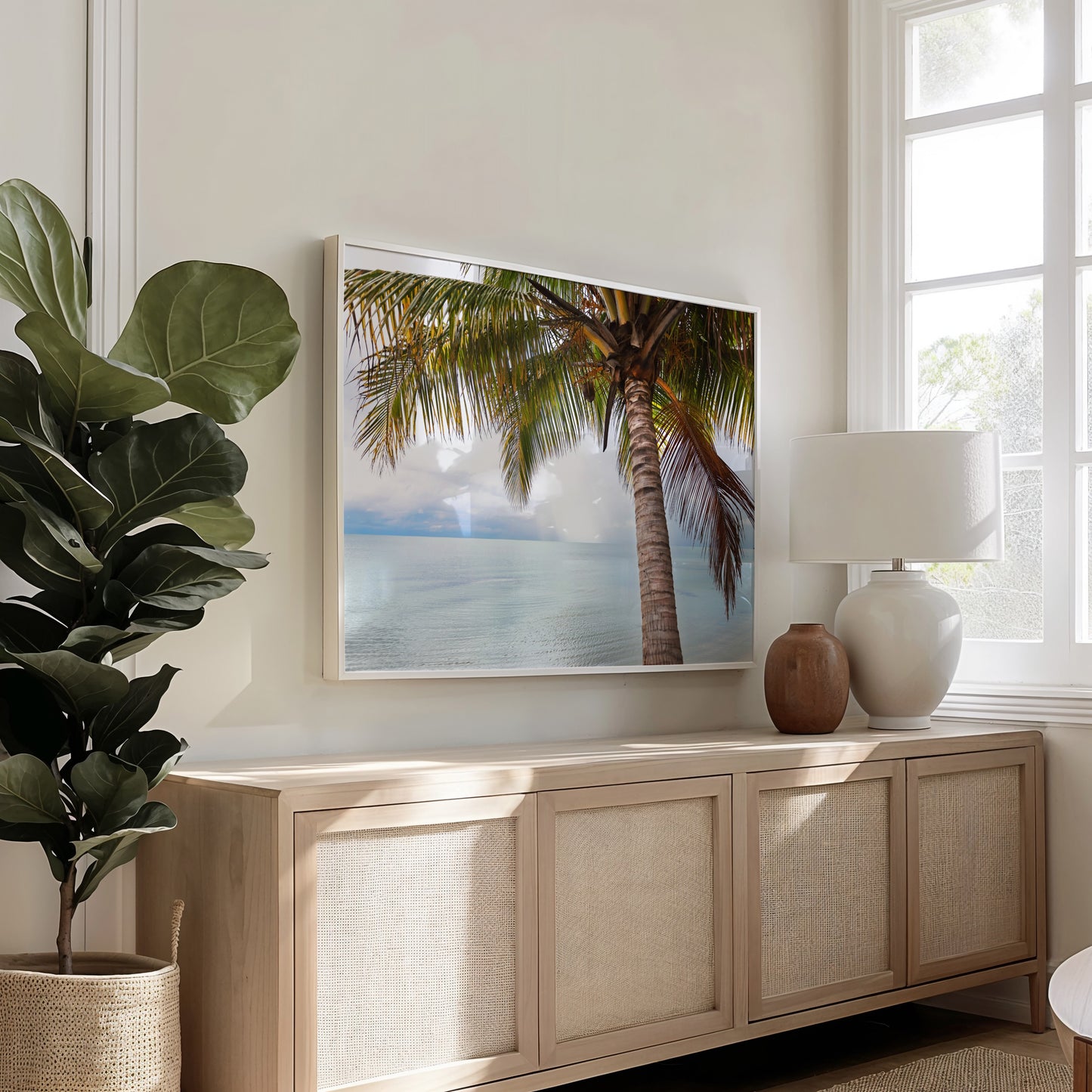 Palm Tree Wall Art | Palm Tree Canvas | 17 Mile