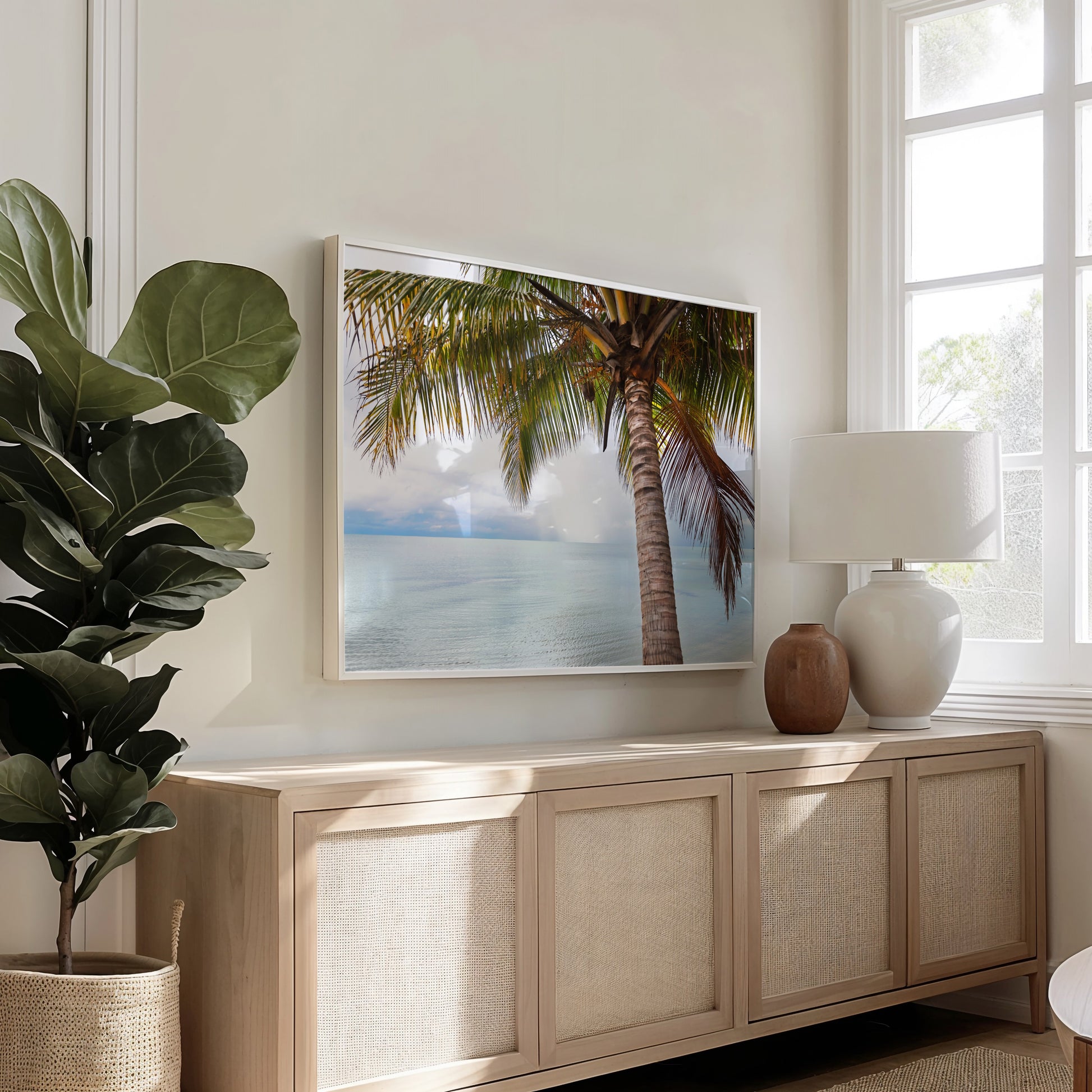 Palm Tree Wall Art | Palm Tree Canvas | 17 Mile