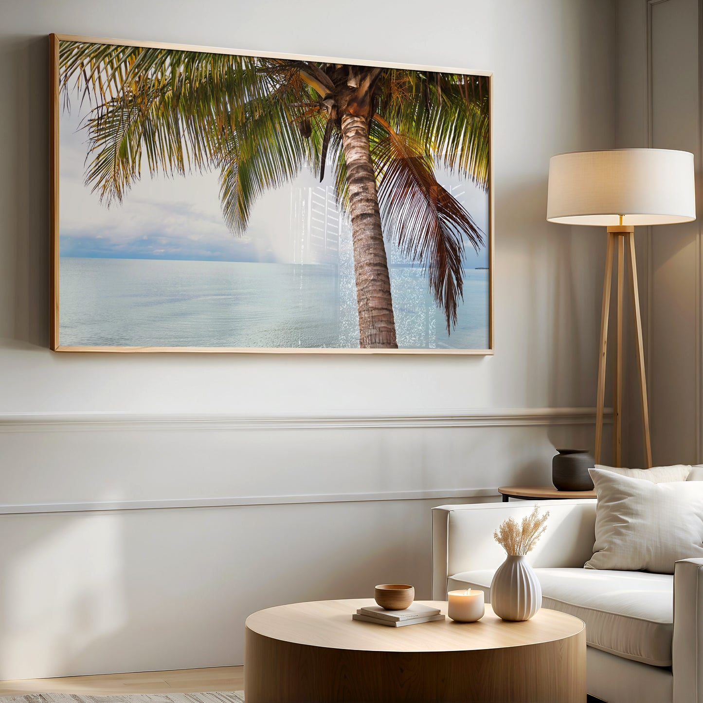 Palm Tree Wall Art | Palm Tree Canvas | 17 Mile