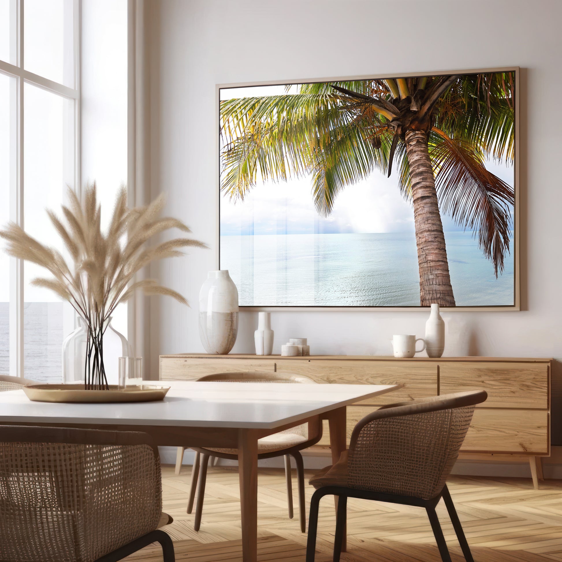 Palm Tree Wall Art | Palm Tree Canvas | 17 Mile