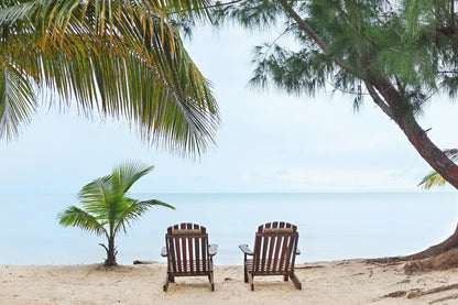 Caribbean Sea Canvas | Belize Ocean Print | 17 Mile