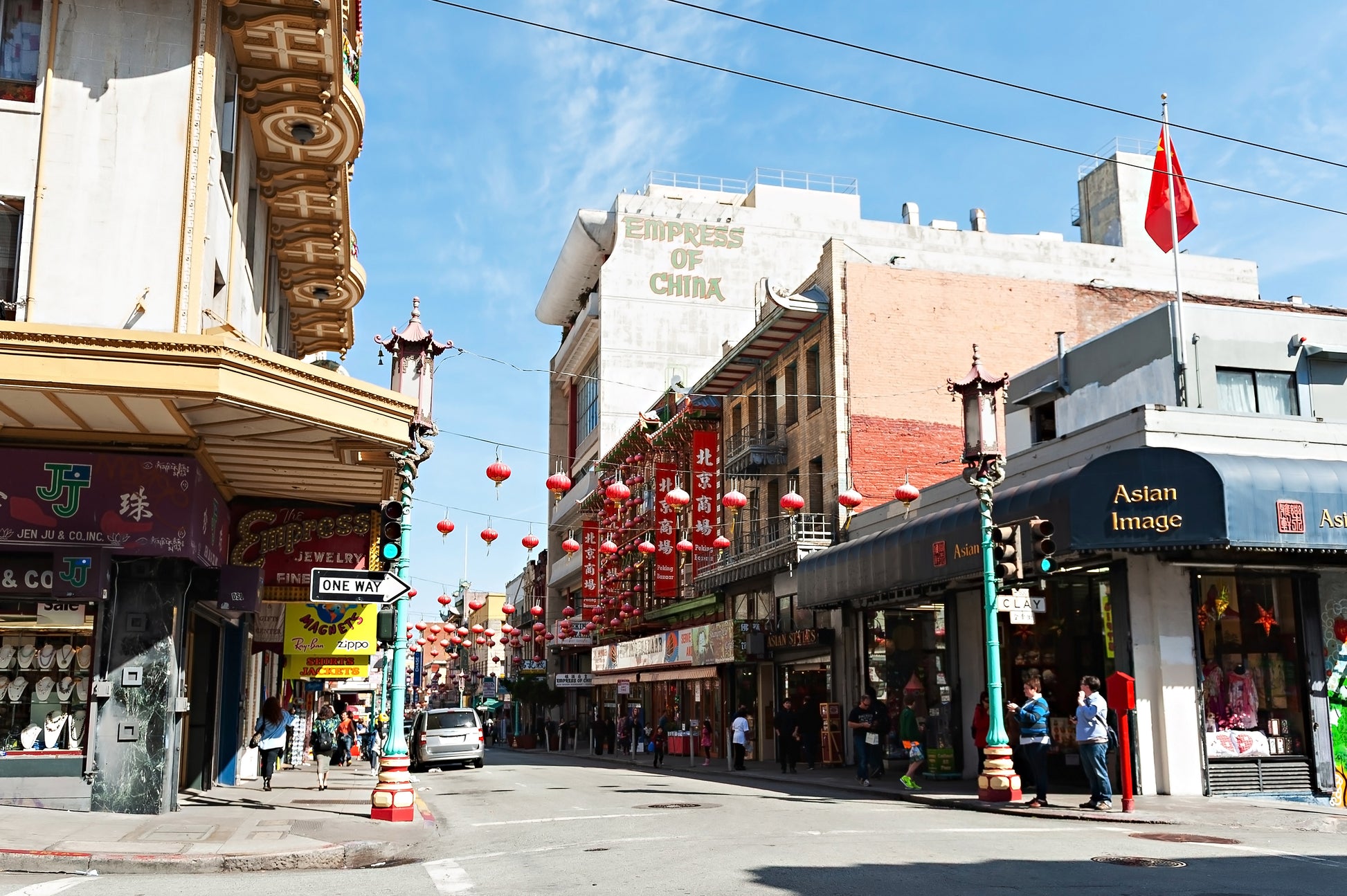 Chinatown Print Canvas | Chinatown Wall Art | 17 Mile
