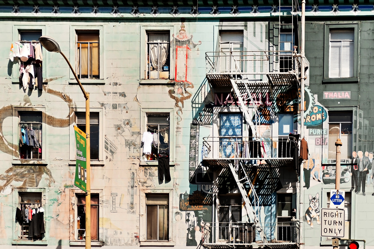 Chinatown Canvas Art | Framed Canvas Art | 17 Mile