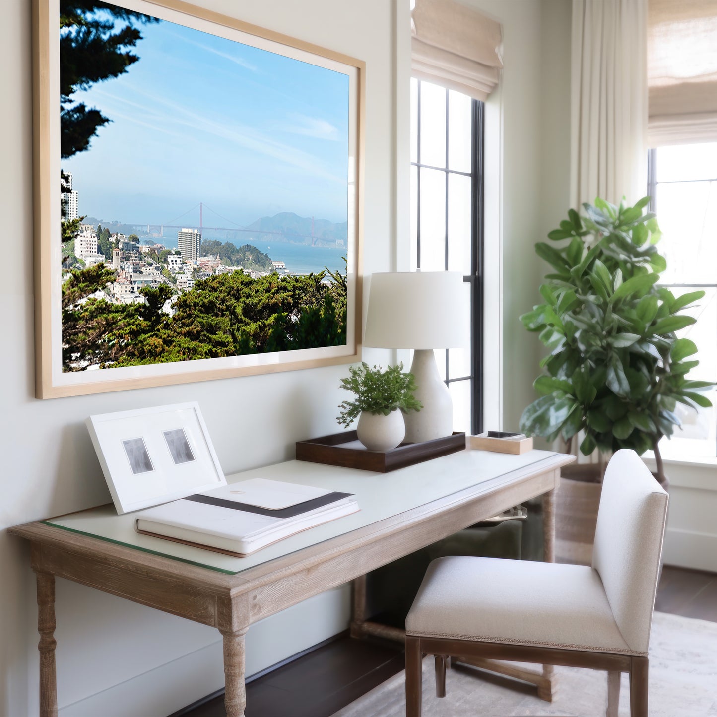 San Francisco City Print | Cityscape Wall Art | 17 Mile