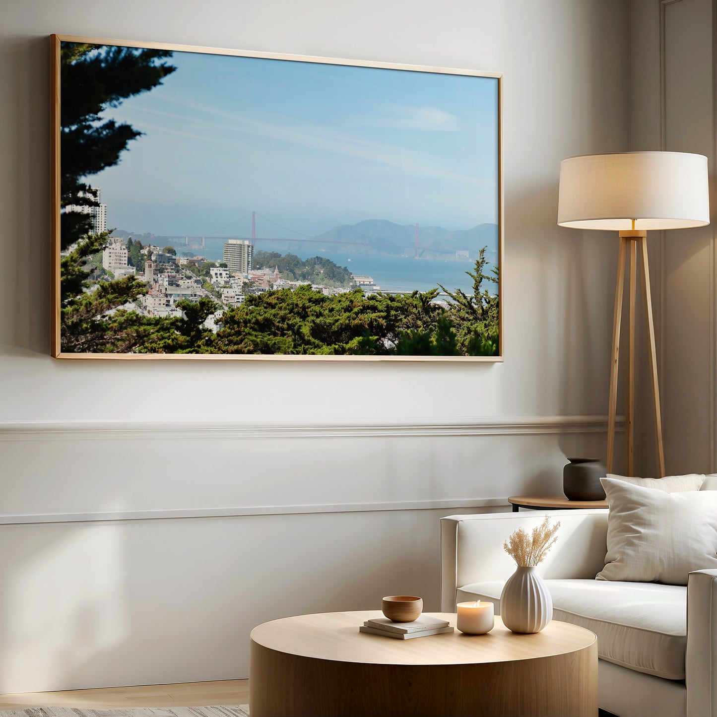 San Francisco City Print | Cityscape Wall Art | 17 Mile