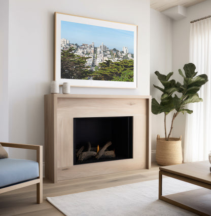 Downtown City Print | California City Art | 17 Mile