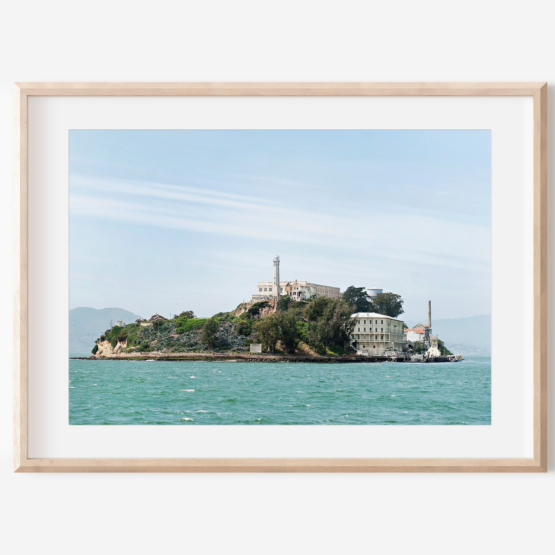 Alcatraz Canvas Print | Alcatraz Island Print | 17 Mile