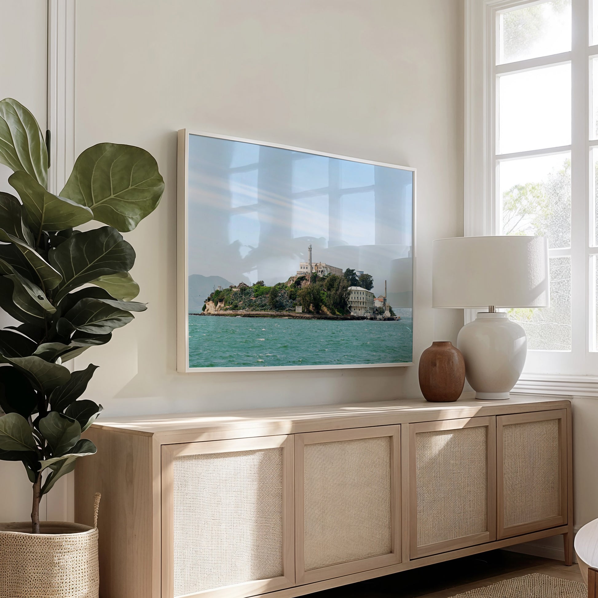 Alcatraz Canvas Print | Alcatraz Island Print | 17 Mile
