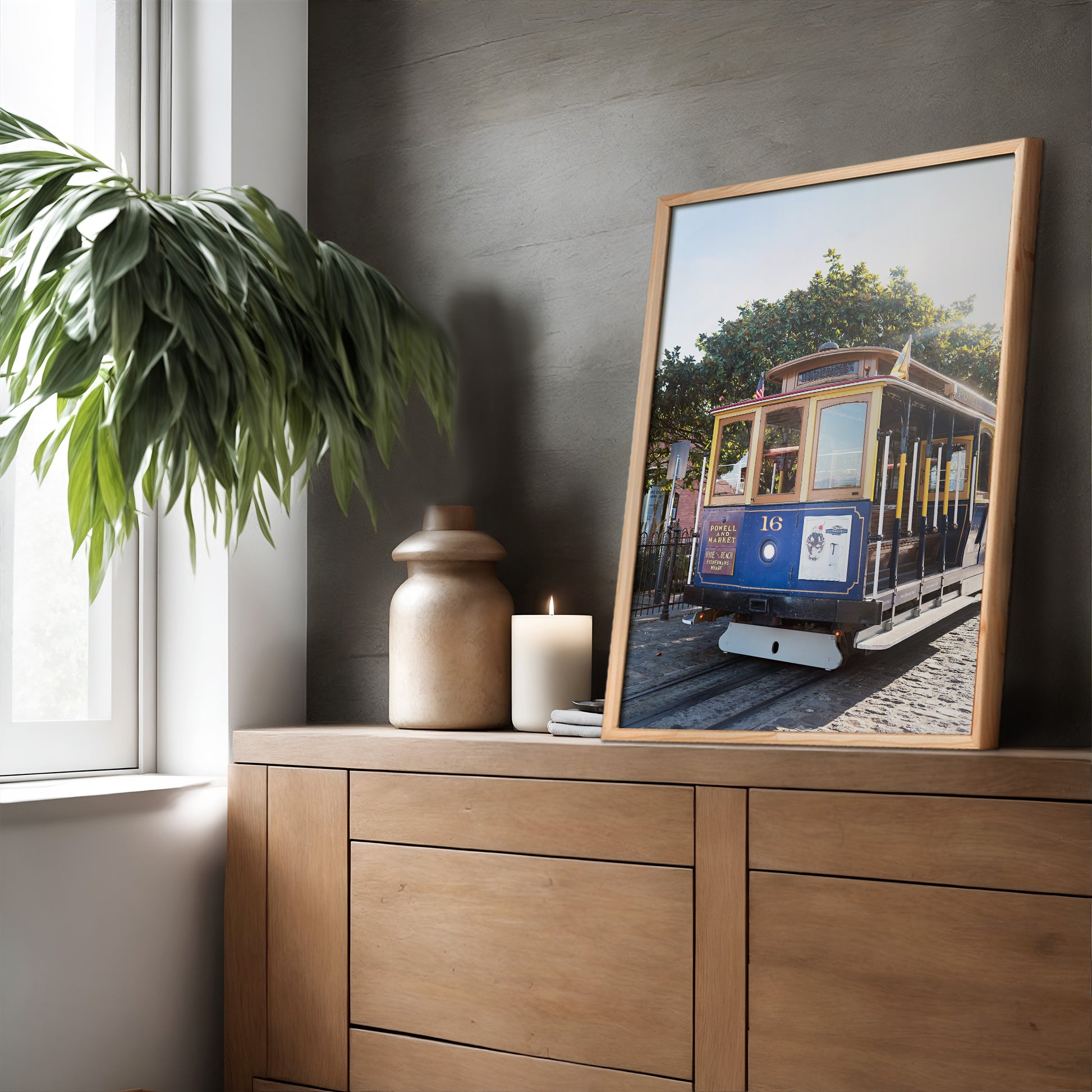 Trolley Car Print | Trolley Car Canvas | 17 Mile