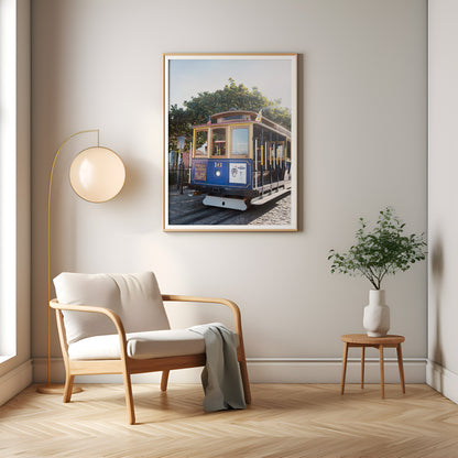 Trolley Car Print | Trolley Car Canvas | 17 Mile