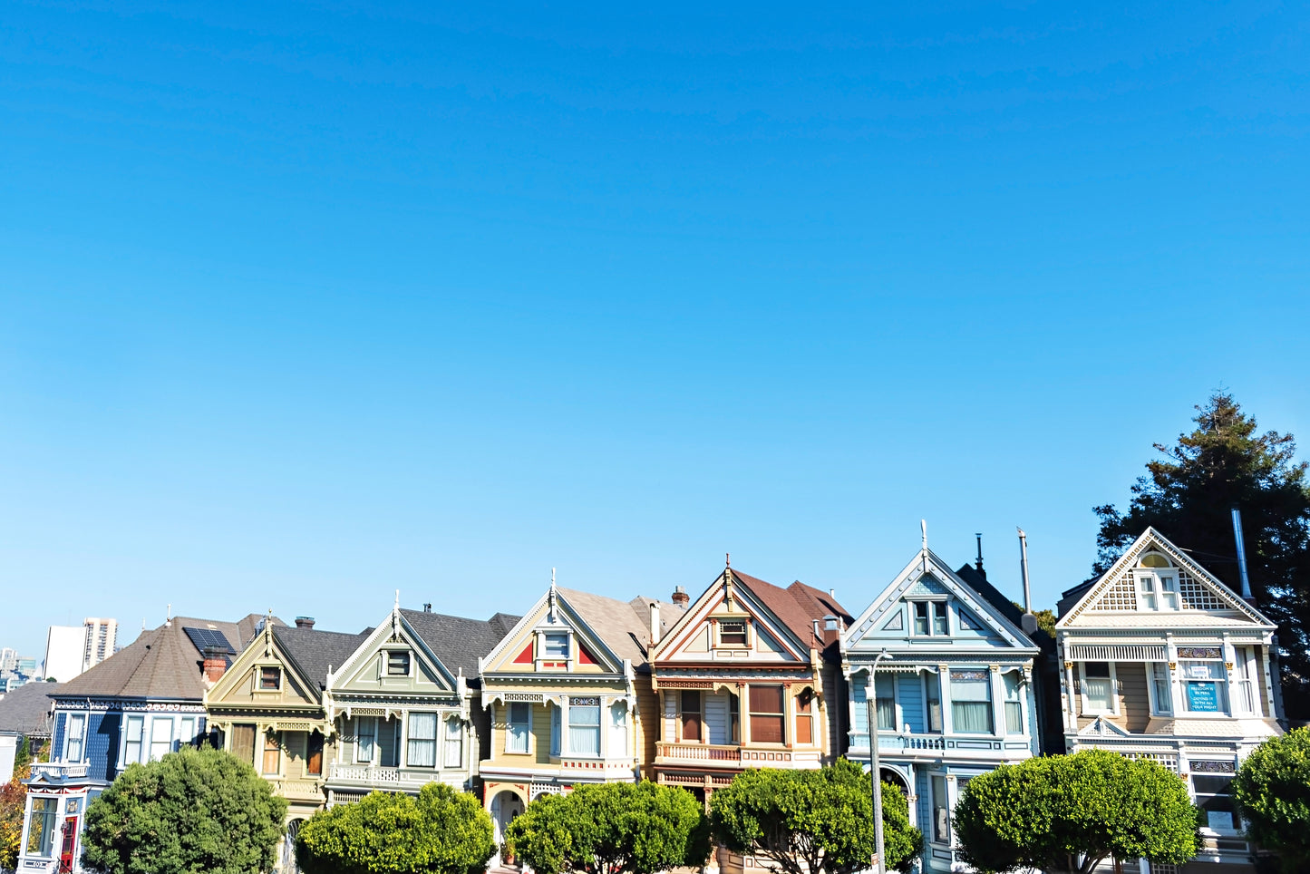 Painted Ladies Wall Art | Victorian Houses Canvas | 17 Mile 