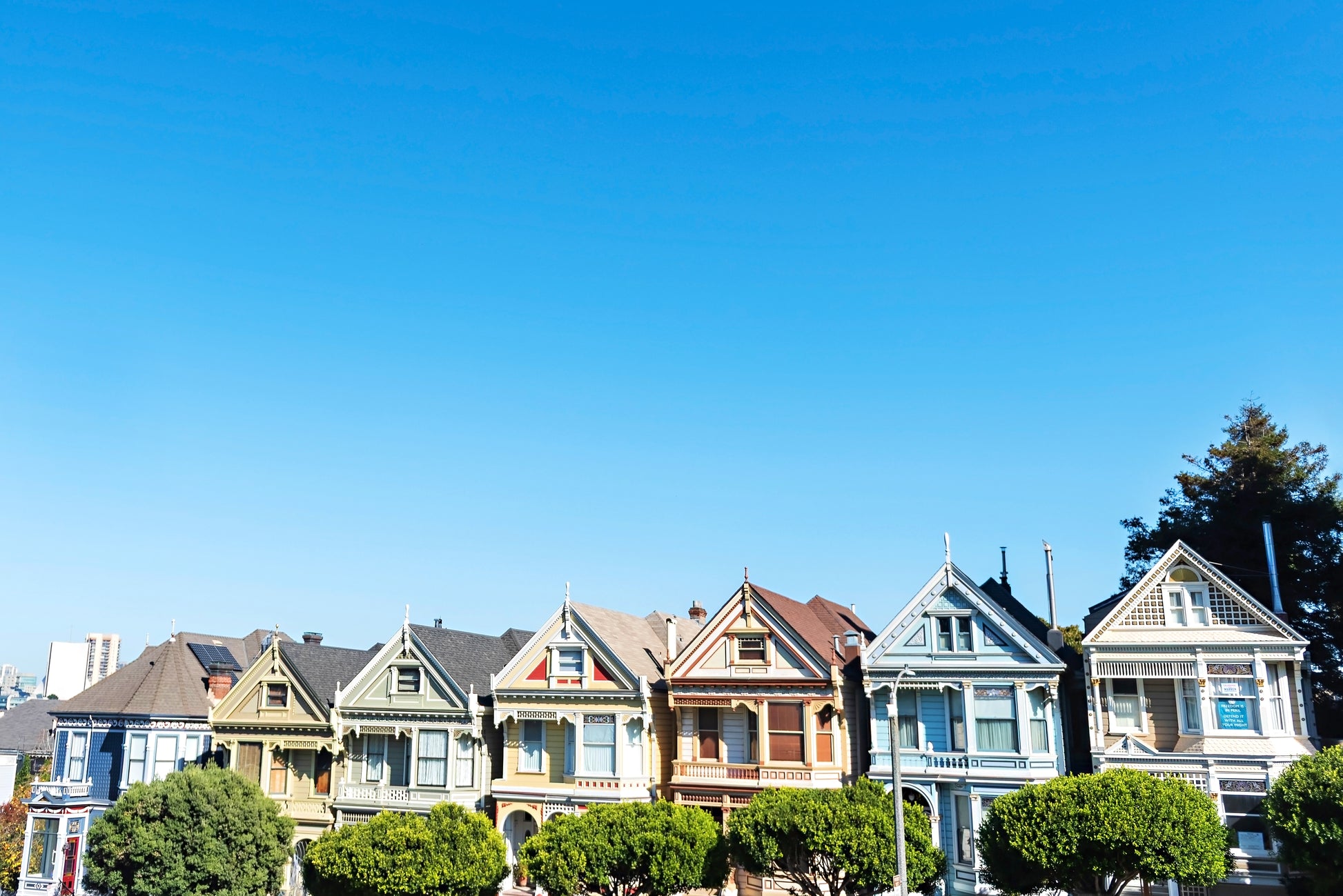 Painted Ladies Wall Art | Victorian Houses Canvas | 17 Mile 