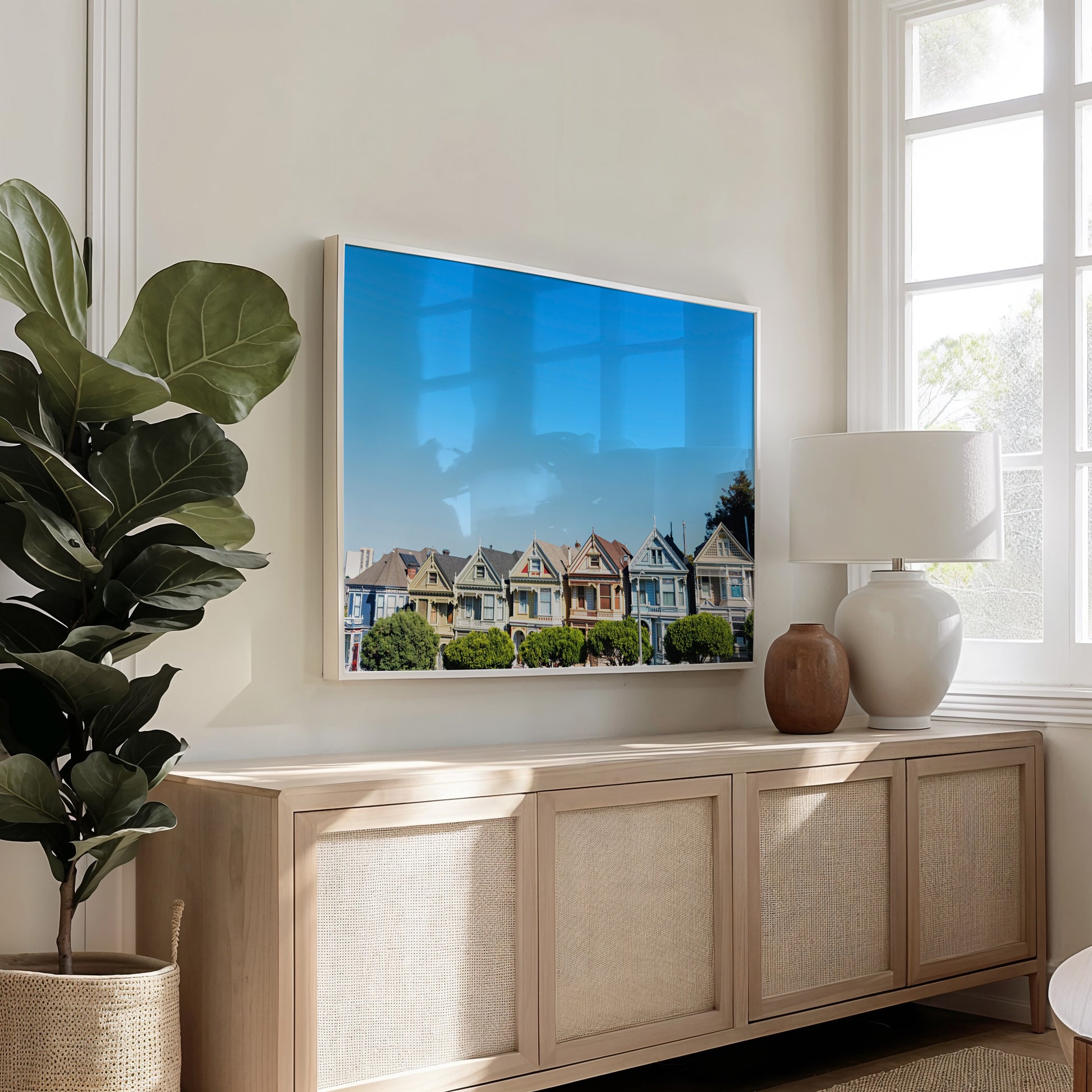 Painted Ladies Wall Art | Victorian Houses Canvas | 17 Mile 