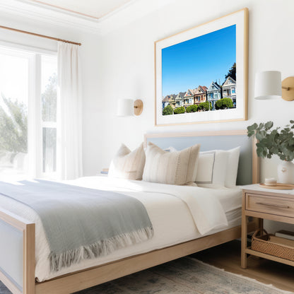 Painted Ladies Wall Art | Victorian Houses Canvas | 17 Mile 