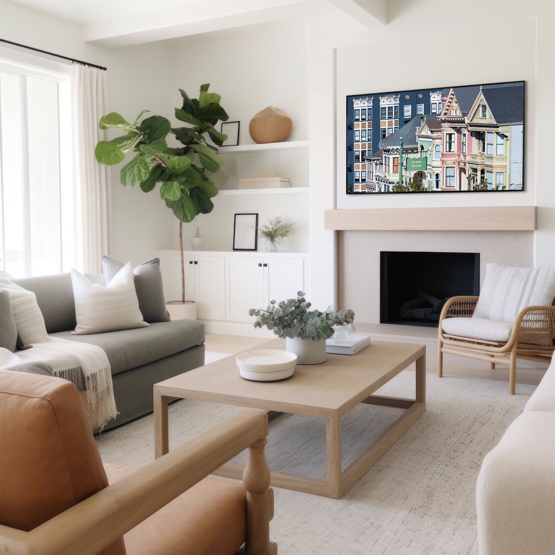 Painted Ladies Print | Painted Ladies Canvas | 17 Mile
