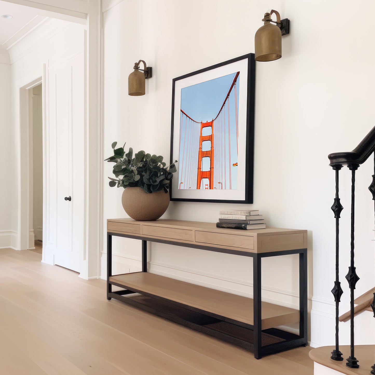 Golden Gate Bridge Tower Print