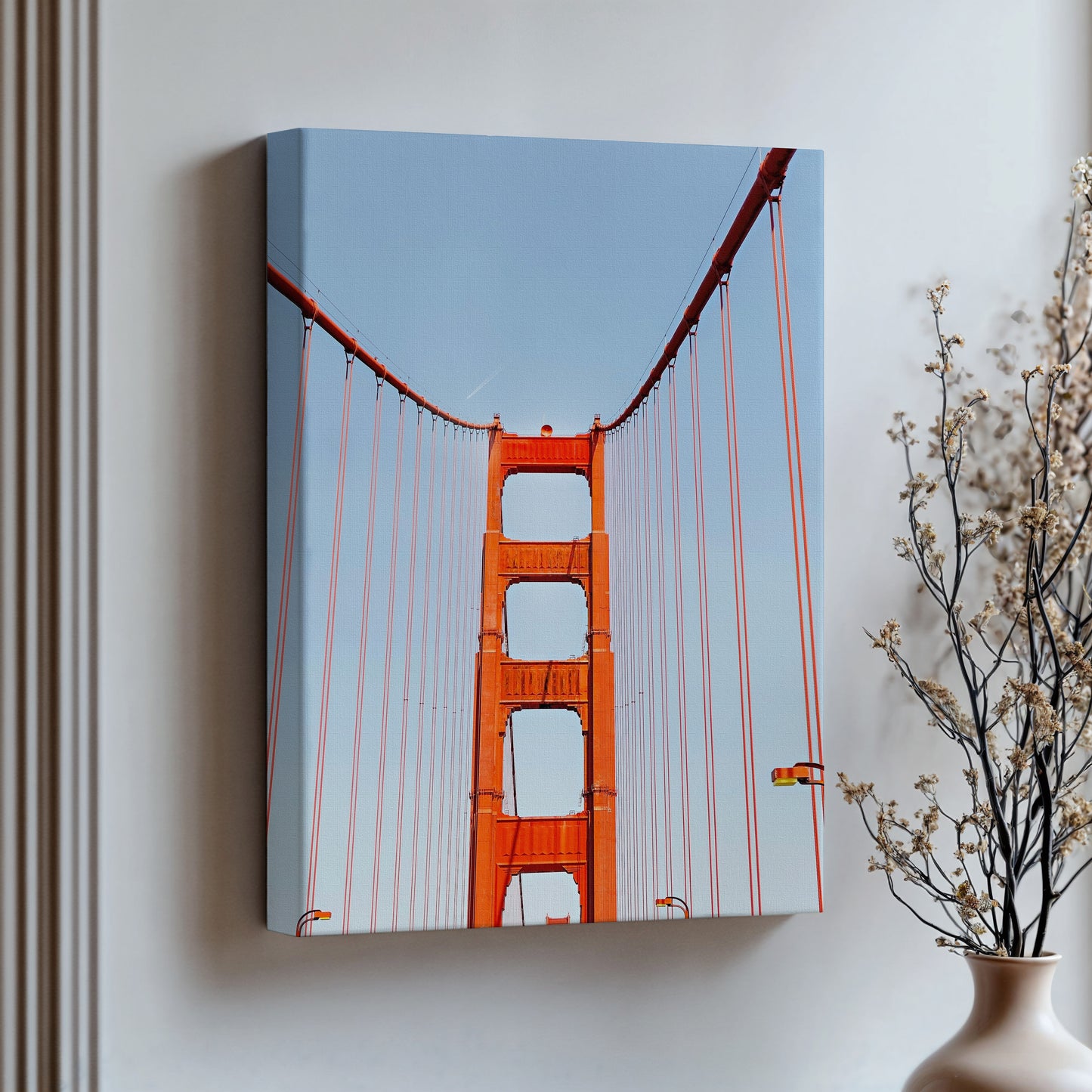 Golden Gate Bridge Tower Print