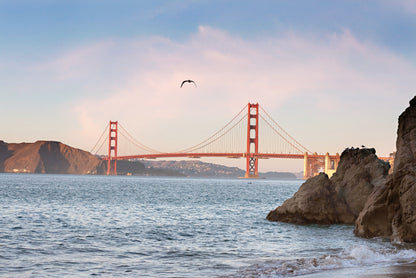 Golden Gate Bridge San Francisco Sunset Print