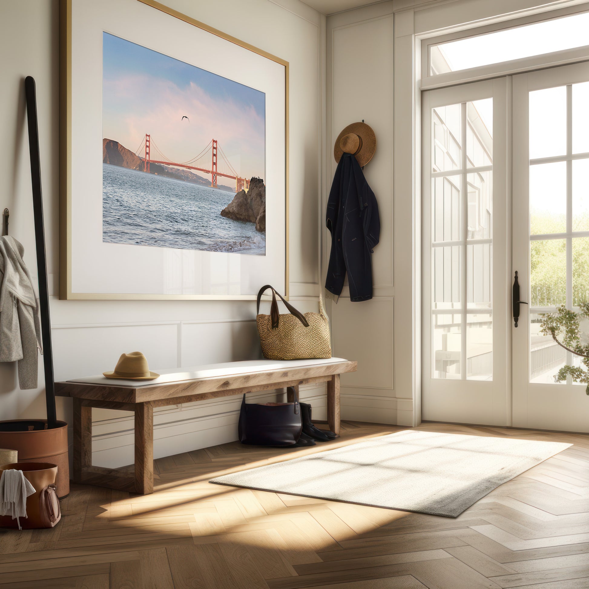 Wall Decor Canvas | Golden Gate  Canvas | 17 Mile