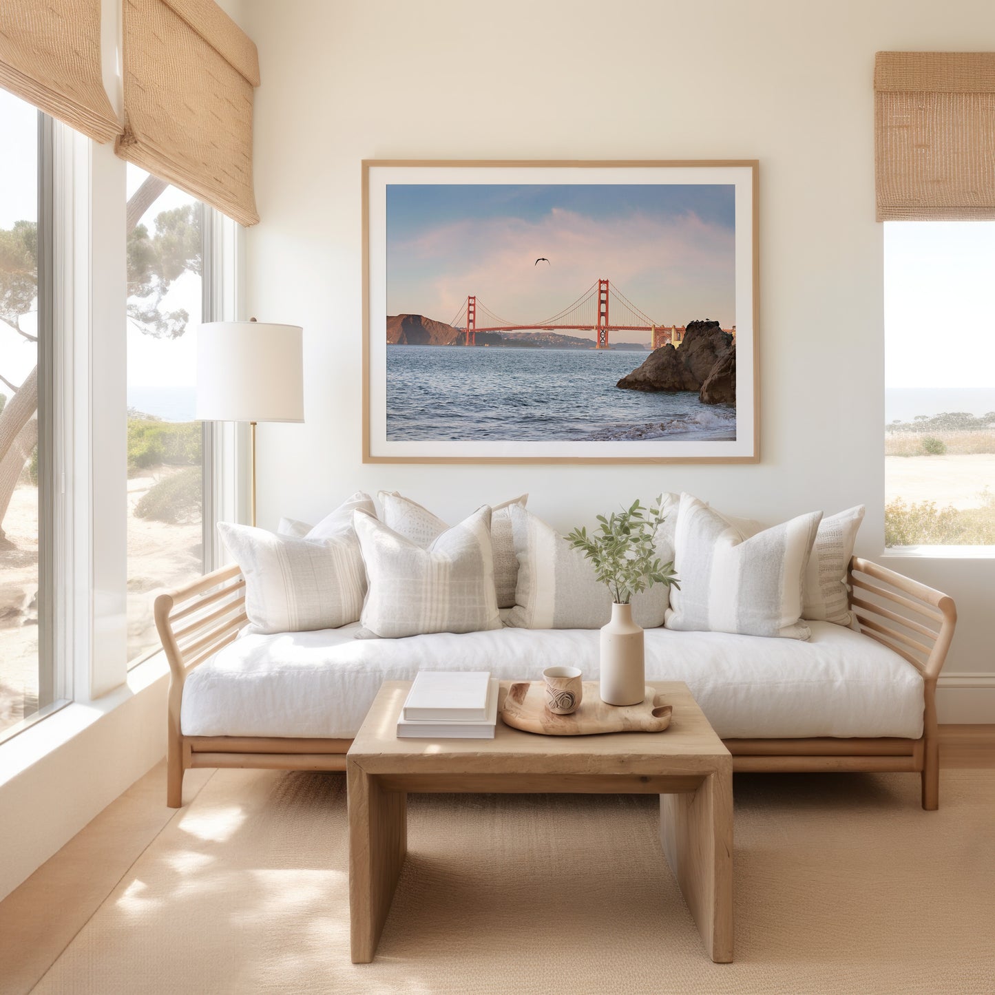 Wall Decor Canvas | Golden Gate  Canvas | 17 Mile