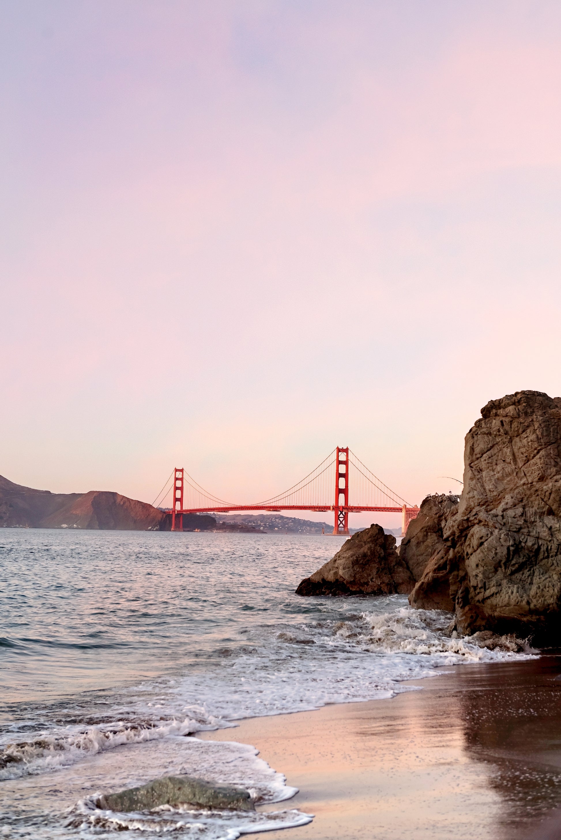 Sunset Canvas Wall Art | Sunset Bridge Canvas | 17 Mile