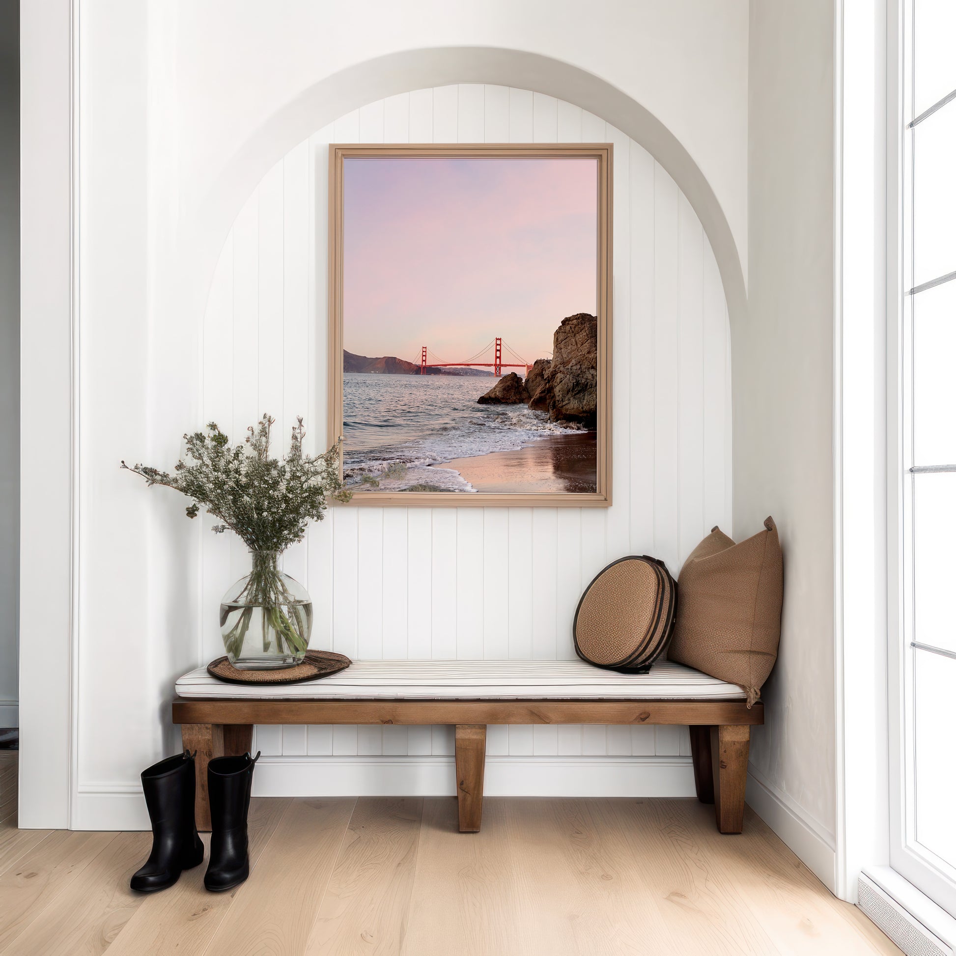 Sunset Canvas Wall Art | Sunset Bridge Canvas | 17 Mile