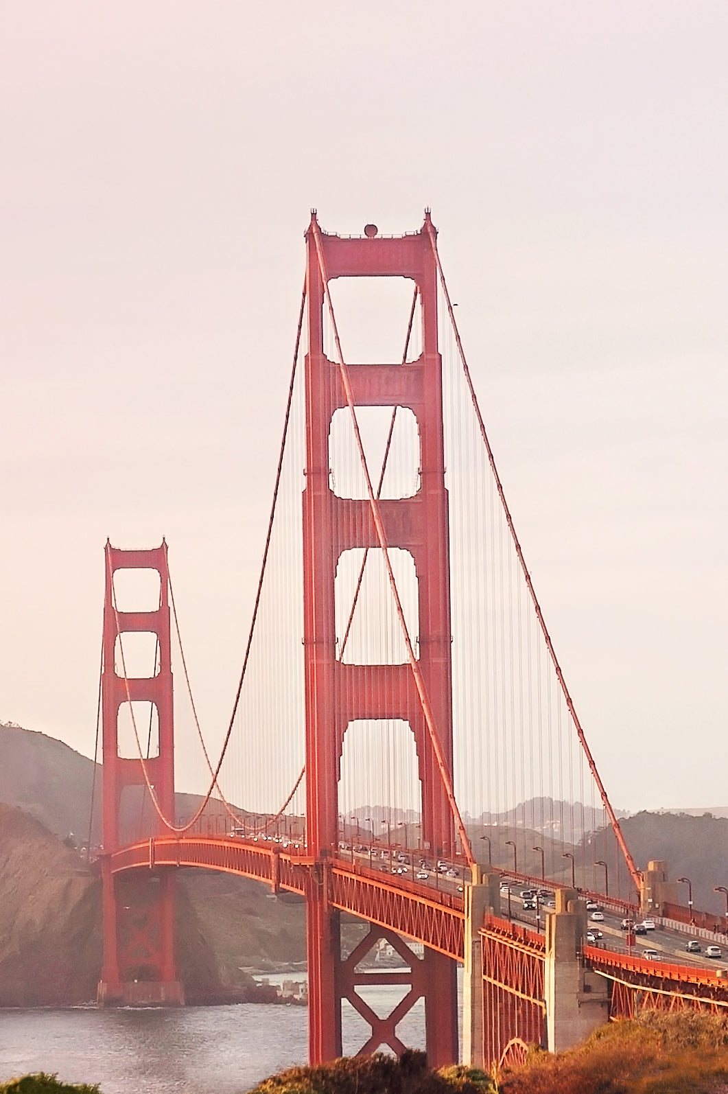 Beautiful Bridge Print | Golden Gate Canvas | 17 Mile