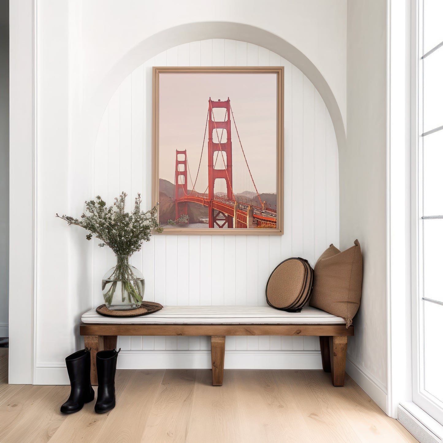 Beautiful Bridge Print | Golden Gate Canvas | 17 Mile