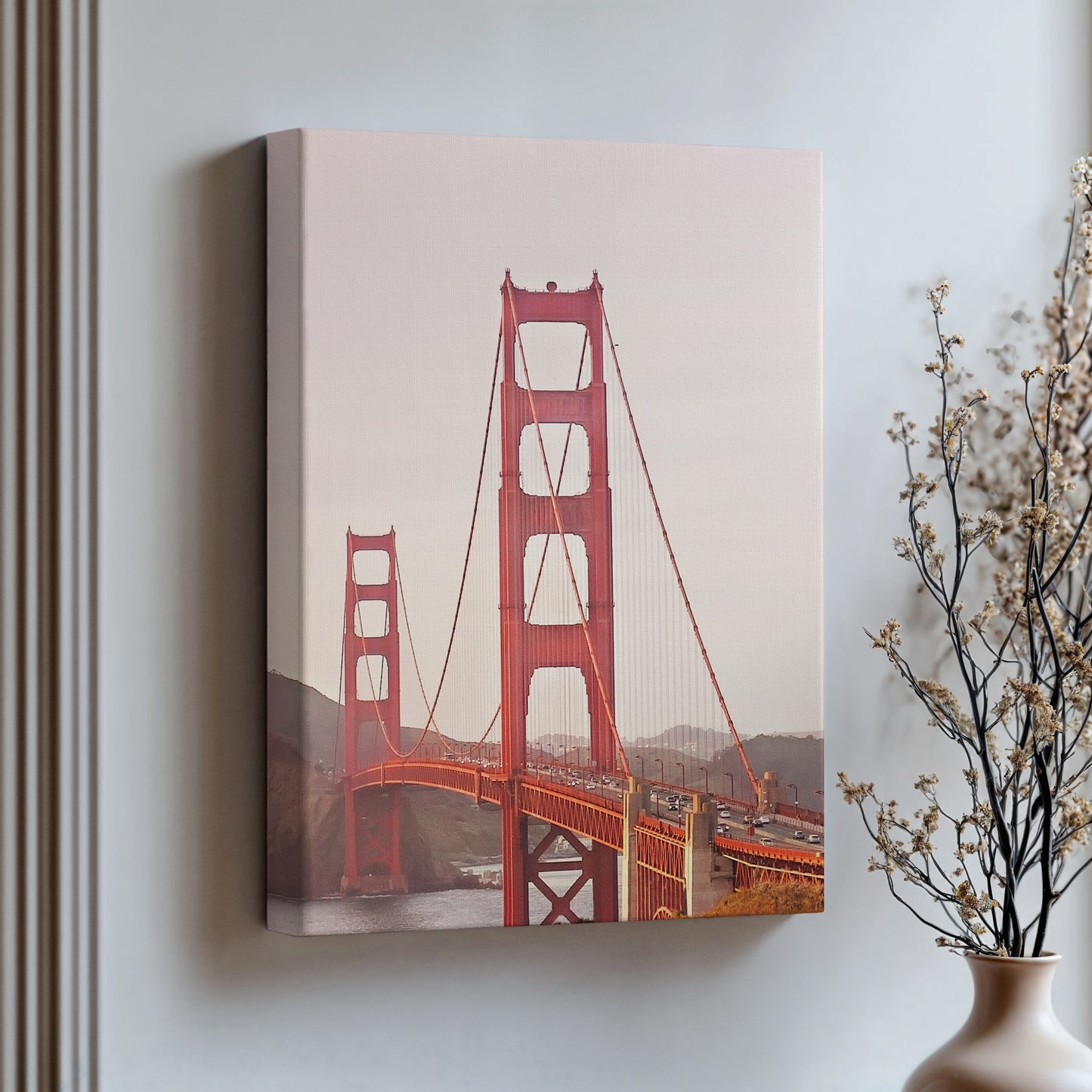 Beautiful Bridge Print | Golden Gate Canvas | 17 Mile