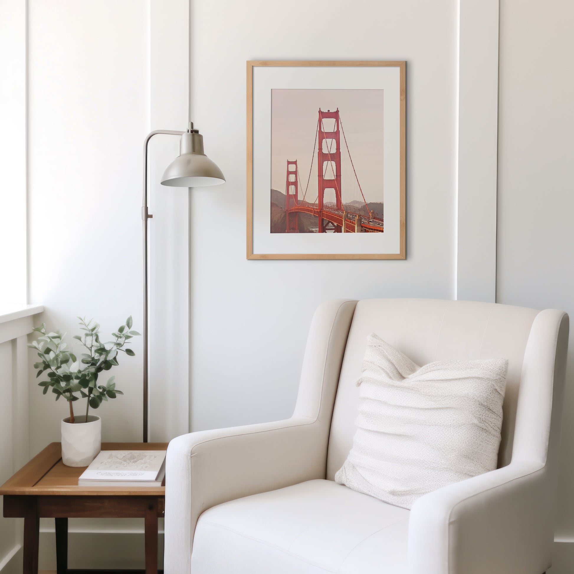 Beautiful Bridge Print | Golden Gate Canvas | 17 Mile