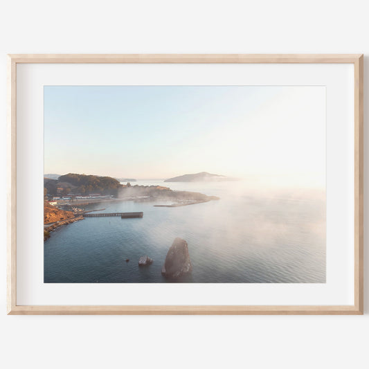 San Francisco Bay Canvas | Foggy Bay Canvas | 17 Mile