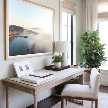 San Francisco Bay Canvas | Foggy Bay Canvas | 17 Mile