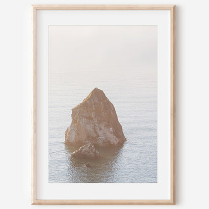 San Francisco Bay Print | Foggy Bay Canvas | 17 Mile
