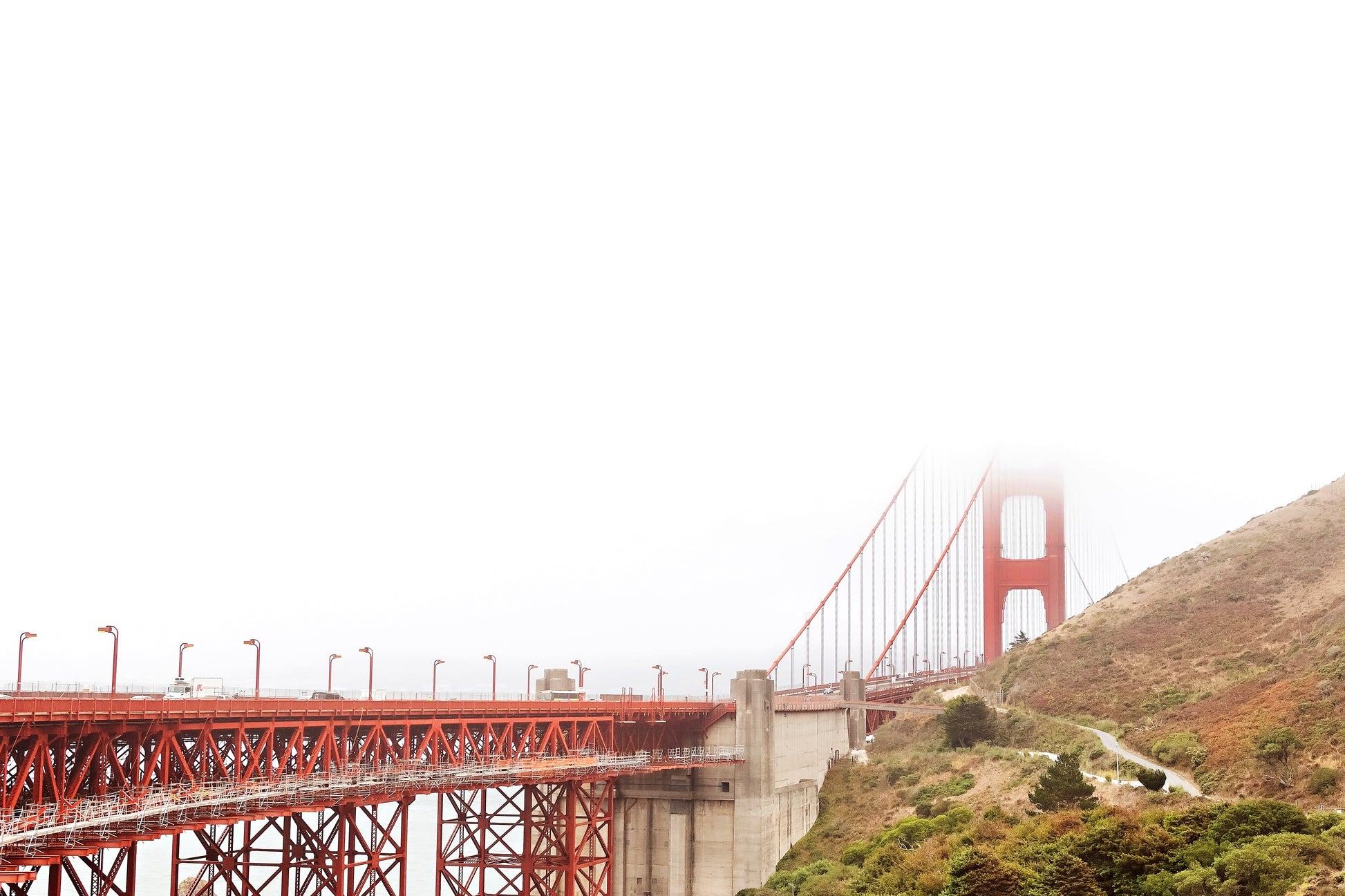 San Francisco Canvas | Golden Gate Print | 17 Mile
