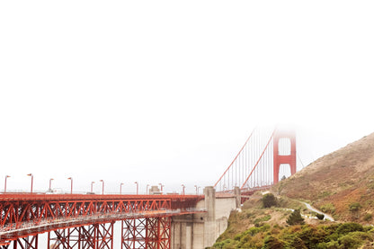 San Francisco Canvas | Golden Gate Print | 17 Mile
