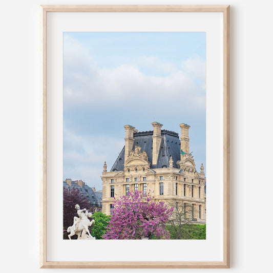 Paris Louvre Museum Print