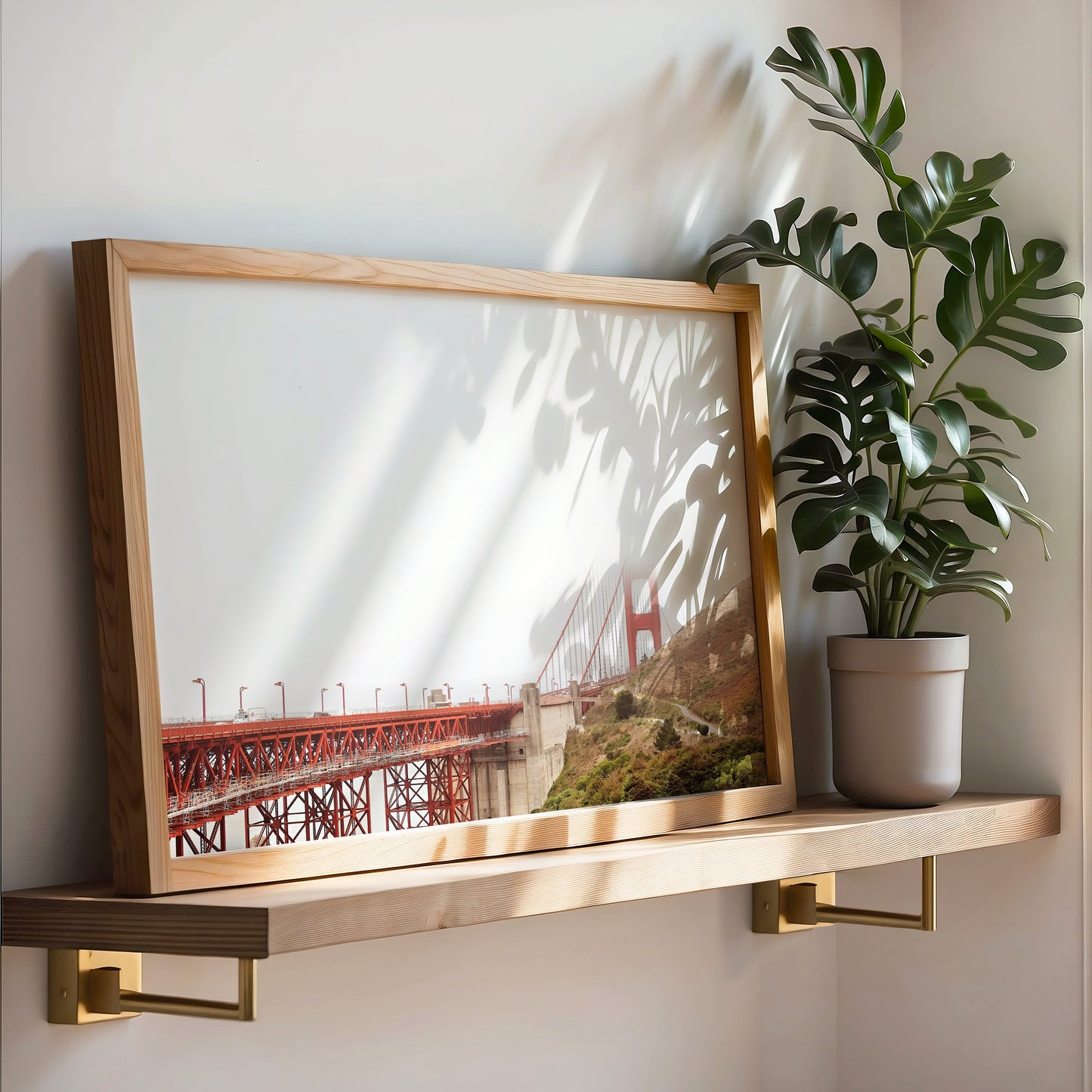 San Francisco Canvas | Golden Gate Print | 17 Mile