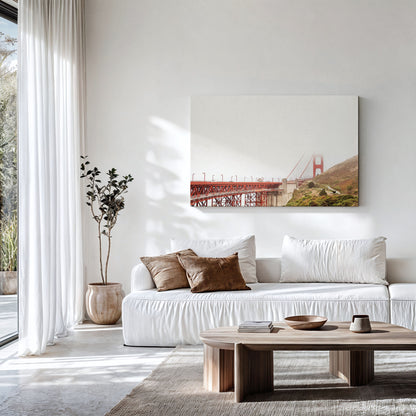 San Francisco Canvas | Golden Gate Print | 17 Mile