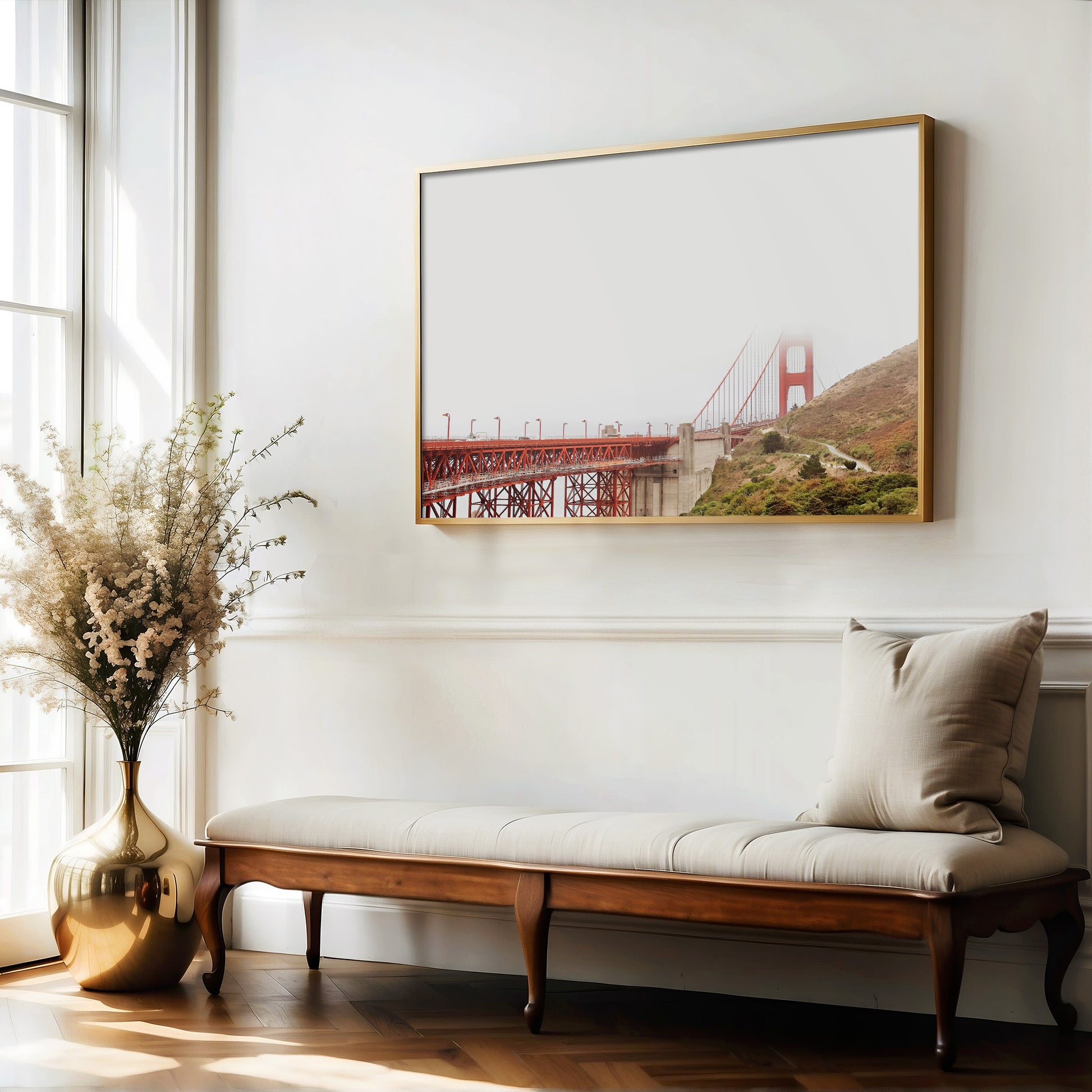 San Francisco Canvas | Golden Gate Print | 17 Mile
