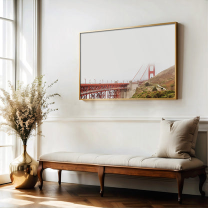 San Francisco Canvas | Golden Gate Print | 17 Mile