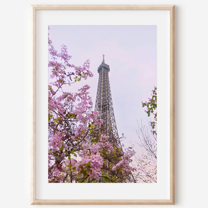 Spring Eiffel Tower Print