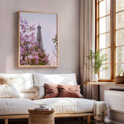 Spring Eiffel Tower Print
