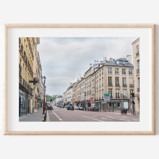 Paris City Streets Print