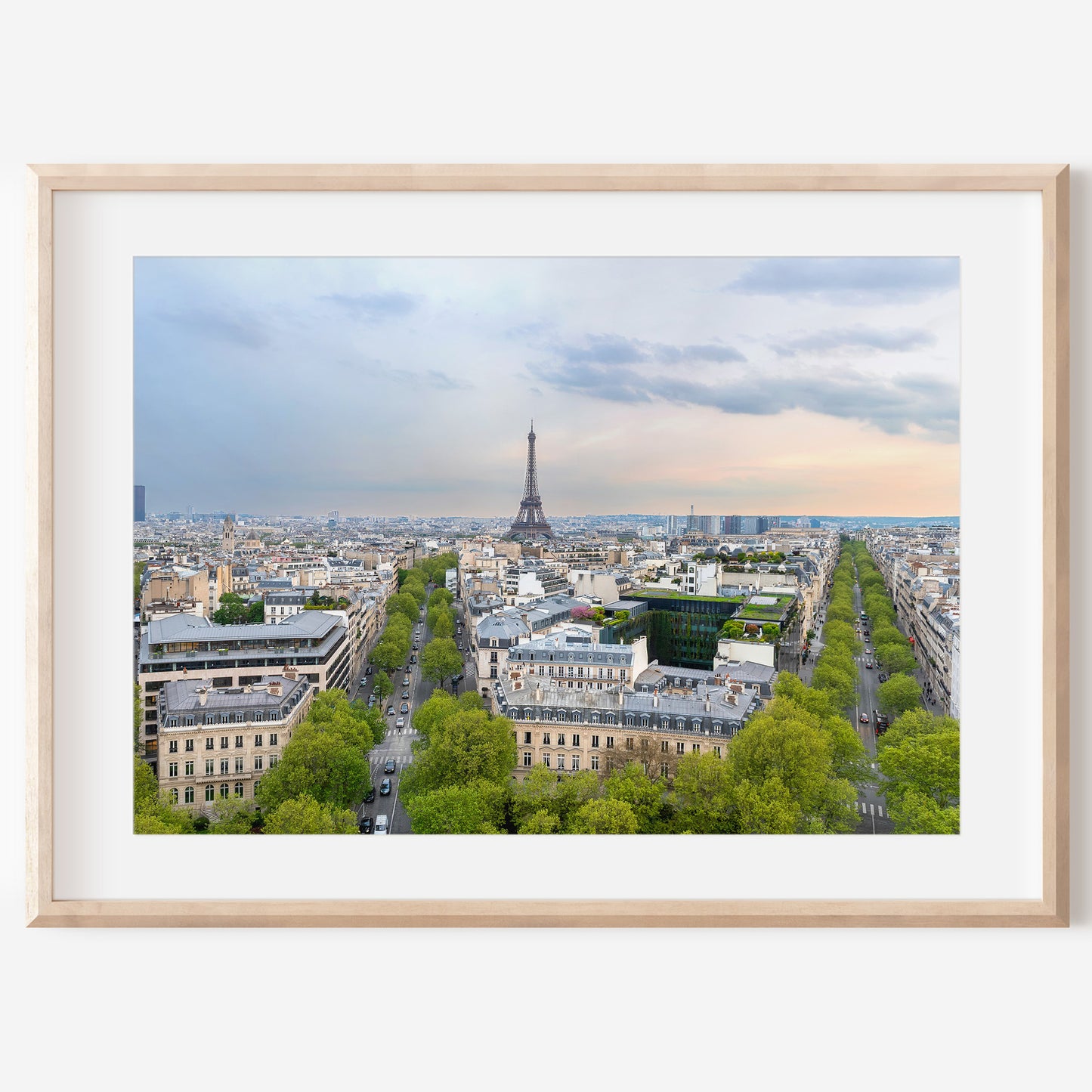 Eiffel Tower View Print