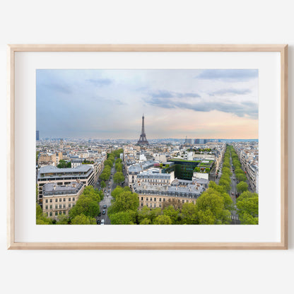 Eiffel Tower View Print