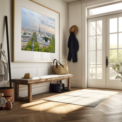 Eiffel Tower View Print