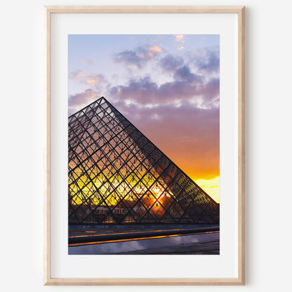 Louvre Museum Print