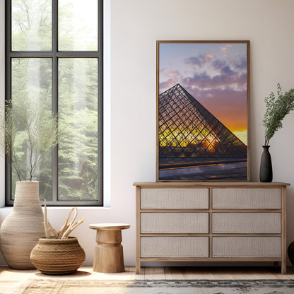 Louvre Museum Print