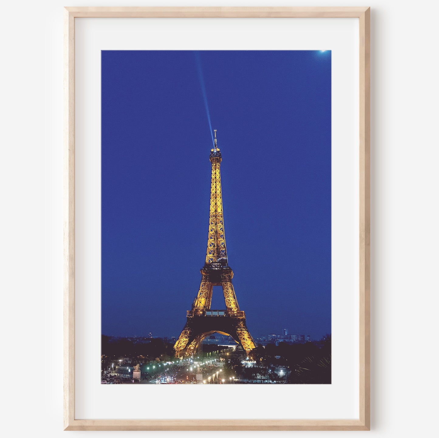 Eiffel Tower at Night Print